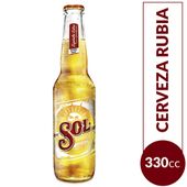 CERVEZA SOL LONG NECK 330CC