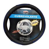 Cubrevolante negro/azul Poli Auto
