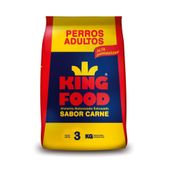 Alimento para perros Kingfood 3 Kg. adultos carne