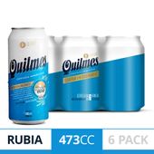 CERVEZA QUILMES SIX PACK X 473 CC.