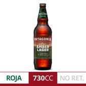 CERVEZA PATAGONIA AMBER X 730 CC.