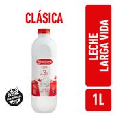 Leche entera larga vida La Serenísima clásica 3% botella x 1 lt