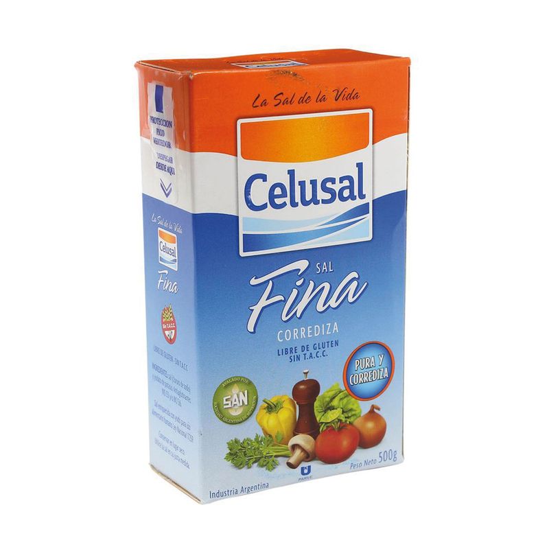 SAL FINA CELUSAL ESTUCHE 500 GRS