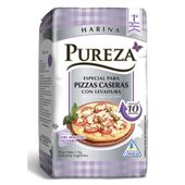 HARINA PUREZA PIZZA CON LEVADURA X 1 KG.