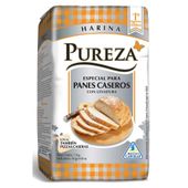 HARINA PUREZA PAN CASERO CON LEVADURA X 1 KG.