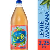 AGUA SABORIZADA LEVIT� REGULAR MANZANA X 2,25 L.