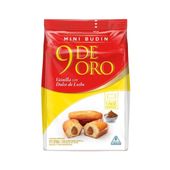Mini Budin Relleno de Dulce de Leche 9 de Oro  215 Gr