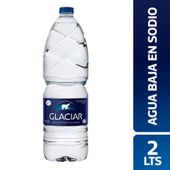 Agua Mineralizada Sin Gas Glaciar Bajo Sodio 2 lt