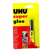 PEGAMENTO UHU S�PER GLUE X 3 G.
