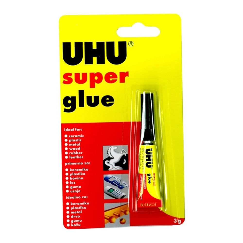 Pegamento instantáneo UHU Súper Glue Control — Infantozzi