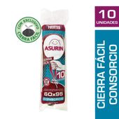 Bolsa Residuos Asurin 60x100 Consorcio Rollo 10 unid.