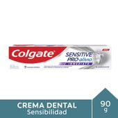 CREMA DENTAL COLGATE SENSITIVE PRO ALIVIO X 90 G.