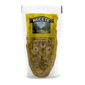 ACEITUNAS NUCETE VERDES RODAJA DOY PACK X 150 G.
