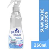 Aromatizante De Telas Poett Fraganza Suavidad De Algodón Gatillo 250 ml