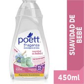 Aromatizante De Telas Poett Fraganza Suavidad De Bebé Repuesto 450 ml