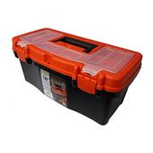 CAJA DE HERRAMIENTAS C/ BANDEJA DOBLE CIERRE 16"