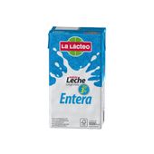 Leche Entera C/Calcio LA LACTEO Larga Vida 1 L