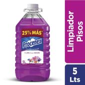 Limpiador Liquido Pisos Procenex 2 En 1 Flores De Jardín 5 Lt