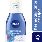DESMAQUILLADOR DE OJOS NIVEA BIFÁSICO X 125 ML.