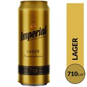 Cerveza Rubia Imperial Lager Lata 710 Cc