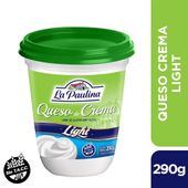 QUESO CREMA LA PAULINA LIGHT X 290 G.