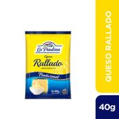 Queso Rallado La Paulina 40Gr