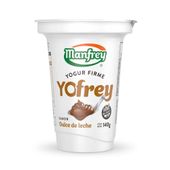 Yogur Firme Entero De Dulce de Leche Yofrey 140Gr