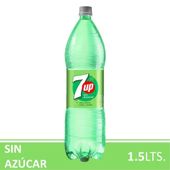 GASEOSA SEVEN UP SIN AZ�CAR X 1,5 L.