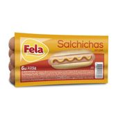 SALCHICHAS FELA X 6 U.