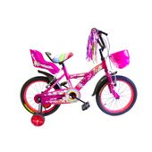 Bicicleta Rodado 16 con accesorios