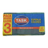 PACK ESPONJA TASK COLOR X 3U