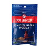 PIMIENTA NEGRA MOLIDA DOS ANCLAS X 25 G.