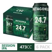 CERVEZA PATAGONIA IPA 24.7 SIX PACK 6 X 473CC