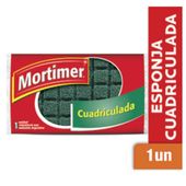 Esponja Mortimer Cuadriculada 1 U