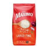 MAXIMO ARROZ LARGO FINO X1KG