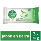 JAB�N ESPADOL DETTOL ALOE VERA 3U X 80 G.