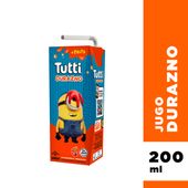 JUGO TUTTI  DURAZNO 200 CC