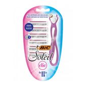 MAQUINA DE AFEITAR BIC SOLEIL CLIC X 6U