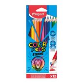 LAPICES DE COLORES STRONG MAPED X12 EST