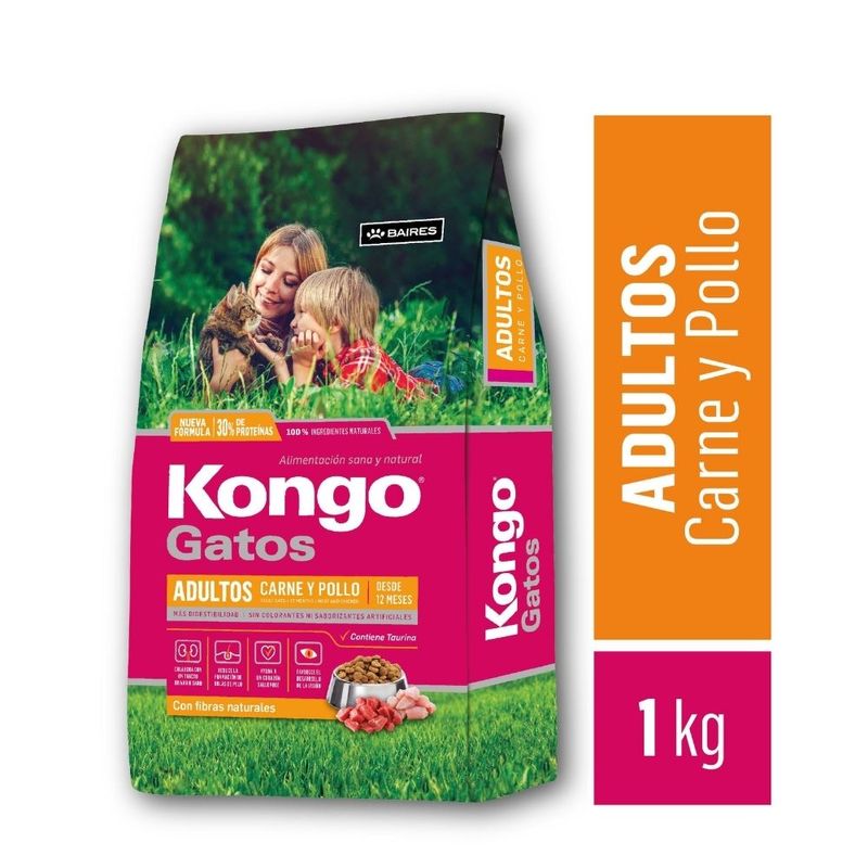ALIMENTO-PARA-GATOS-KONGO-ADULTO-SABOR-SABOR-CARNE-Y-POLLO-X-1-Kg-1-21097