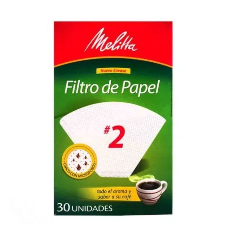 Papel filtro café N°2 30 un.