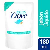 JAB.LIQ.DOVE BABY SENS DP180ML