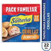 TAPAS DE EMPANADAS LA SALTE�A CRIOLLA X 22 U.