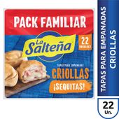 TAPAS DE EMPANADAS LA SALTE�A CRIOLLA X 22 U.