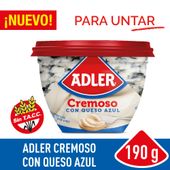 QUESO UNTABLE ADLER CREMOSO C/Q.AZUL 180GR