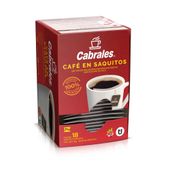 CAFE CABRALES SAQUITOS 18SQ