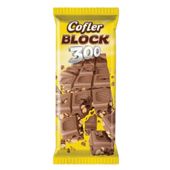 CHOCOLATE CON LECHE Y MANI COFLER BLOCK 300 GRS