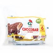 OBLEA DE ARROZ GALLO CHOCOBAR NEGRO X 6 U.