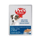 ALIMENTO PARA PERROS PET�S CLASS POLLO Y LECHE X 8