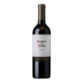 VINO CASILLERO DEL DIABLO MALBEC X 750 ML.